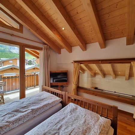 Chalet Haus Perla Saas Fee Extérieur photo