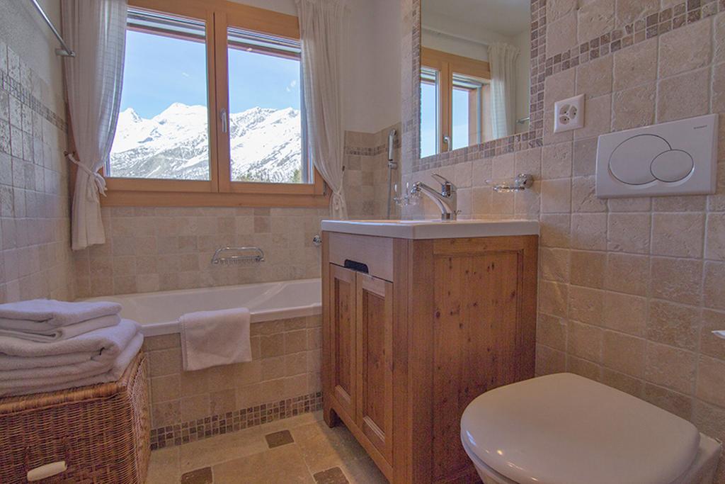 Chalet Haus Perla Saas Fee Chambre photo