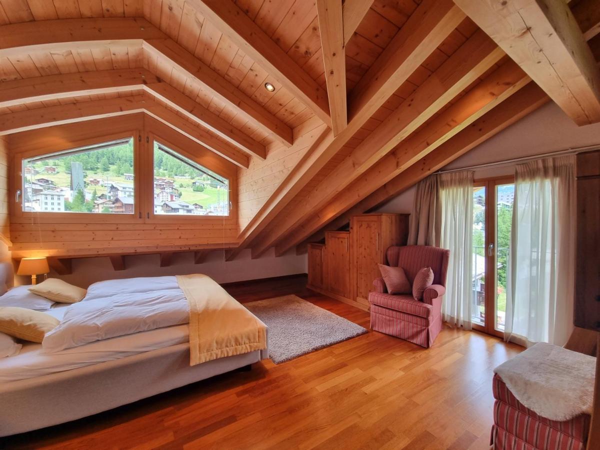 Chalet Haus Perla Saas Fee Extérieur photo